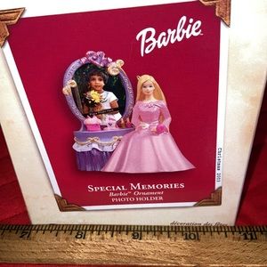 NRFB BARBIE HALLMARK KEEPSAKE ORNAMENT Special Moments $25